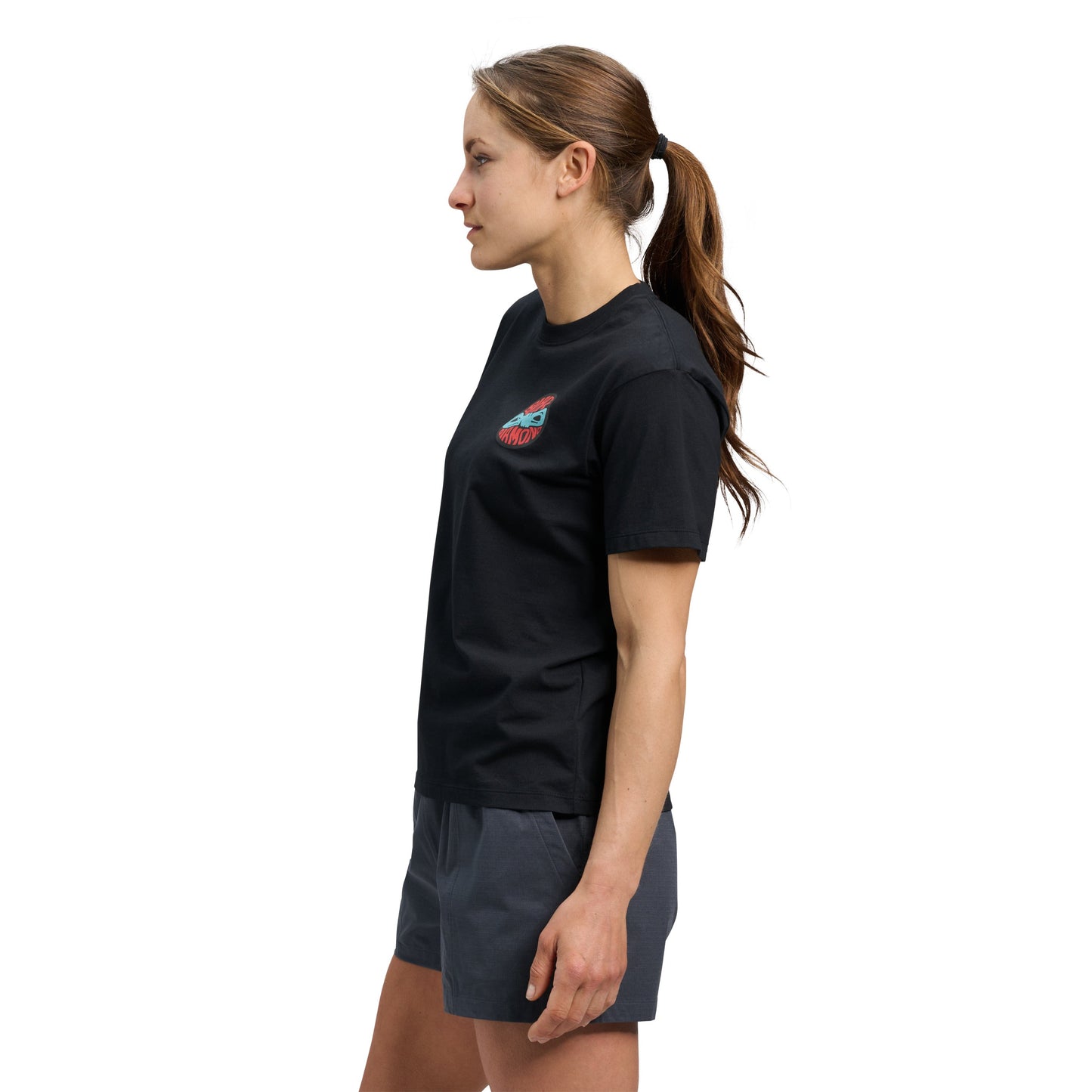 Women's Rope Badge Short Sleeve Tee | Black Diamond Popular