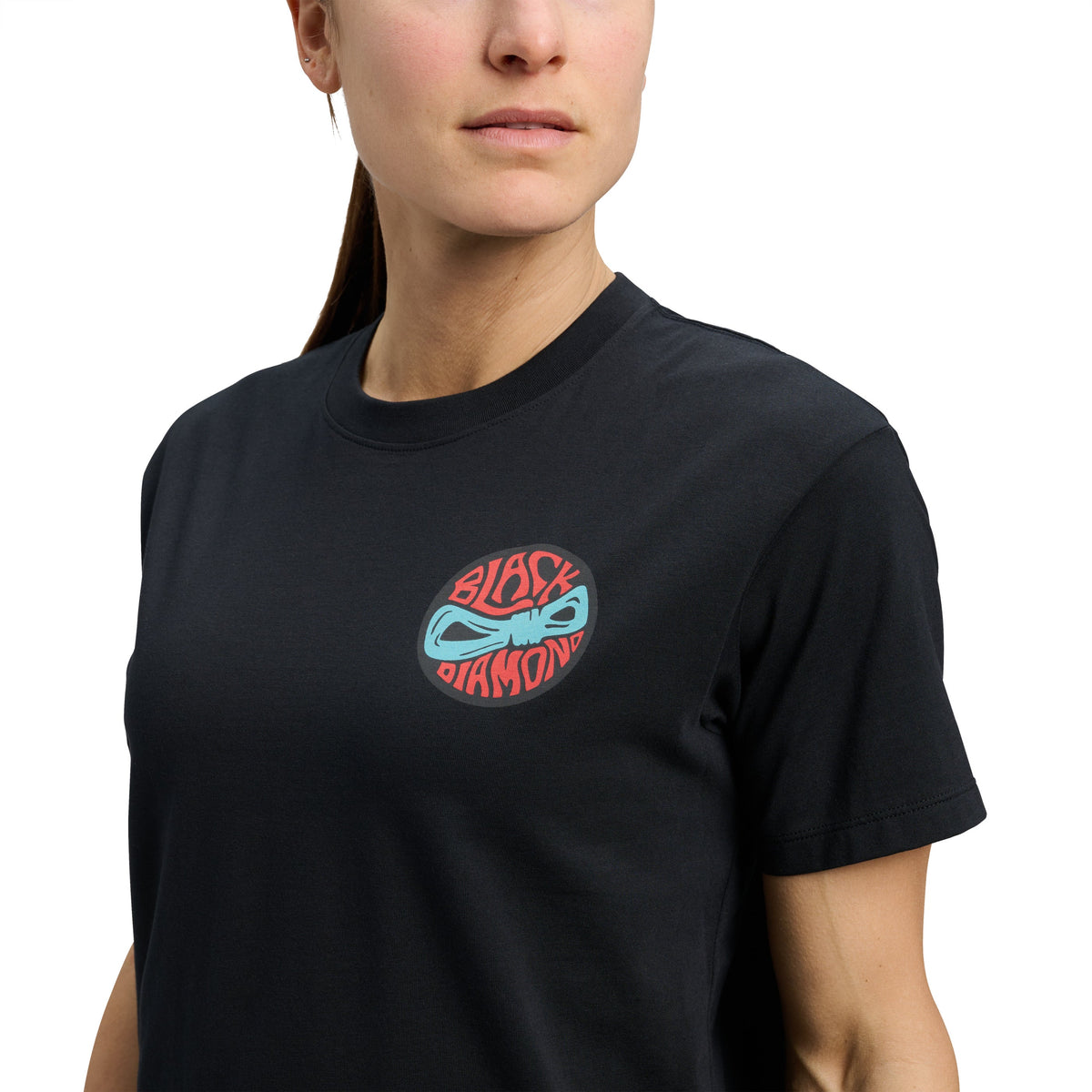 Women's Rope Badge Short Sleeve Tee | Black Diamond Popular