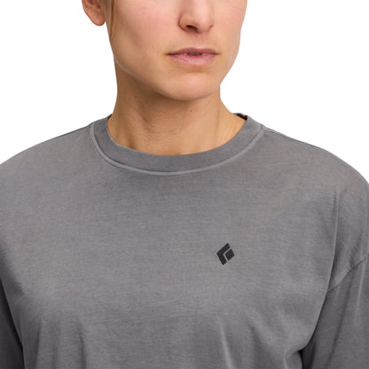 Women's Diamond Crop Short Sleeve Tee | Black Diamond Best Seller
