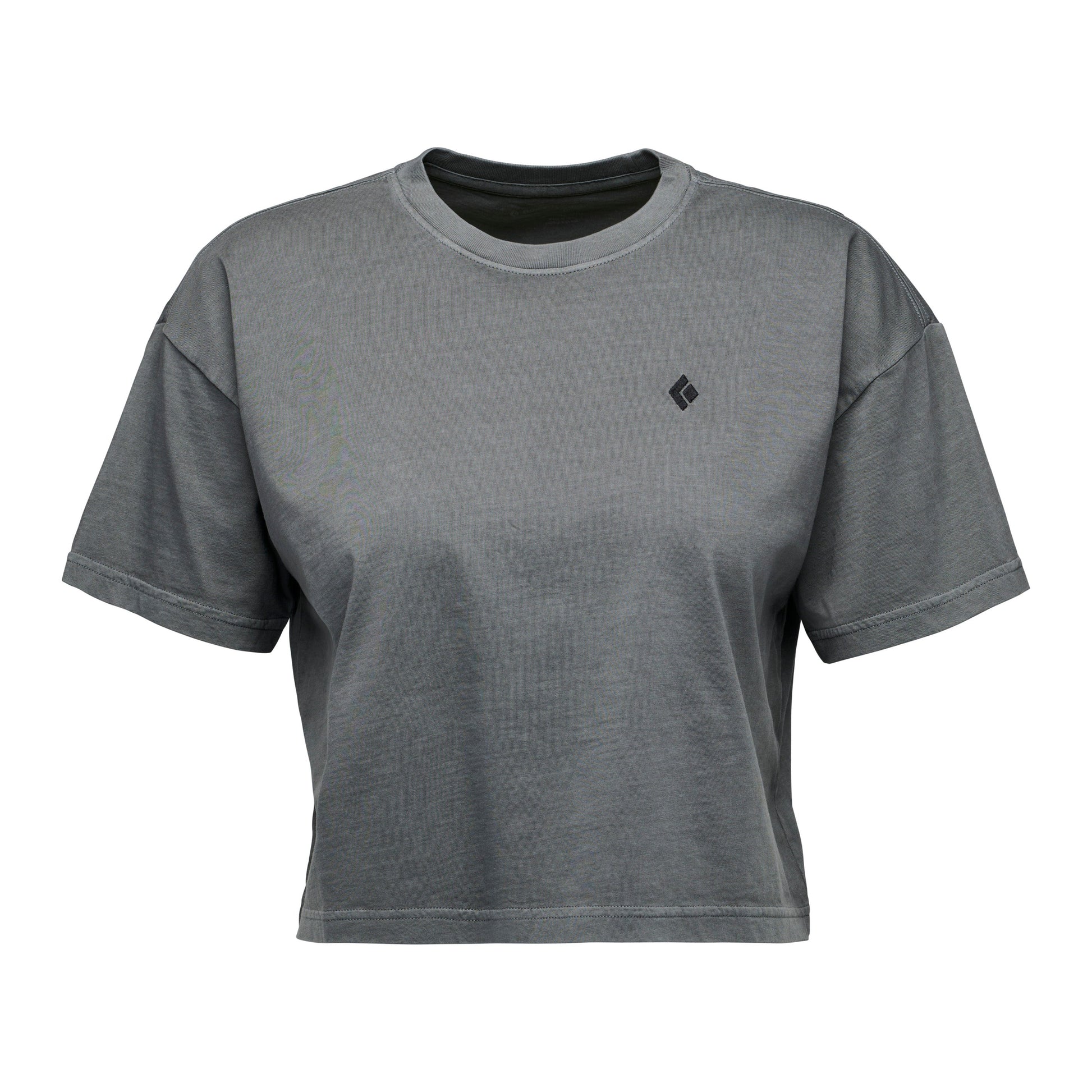 Women's Diamond Crop Short Sleeve Tee | Black Diamond Best Seller