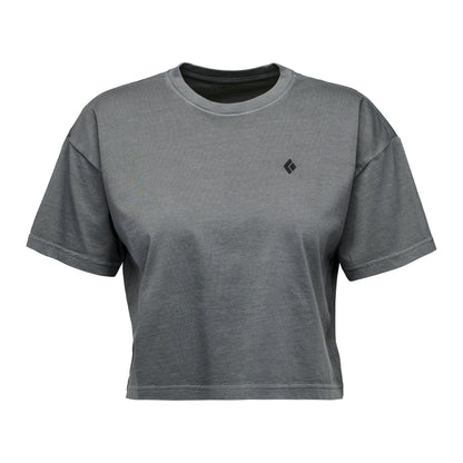 Women's Diamond Crop Short Sleeve Tee | Black Diamond Best Seller