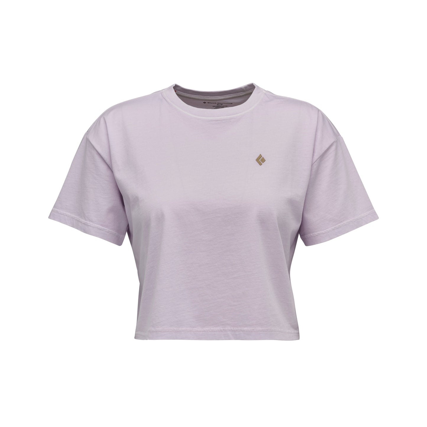 Women's Diamond Crop Short Sleeve Tee | Black Diamond Best Seller