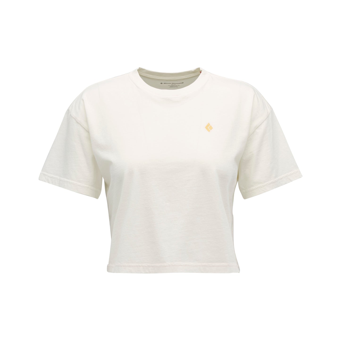 Women's Diamond Crop Short Sleeve Tee | Black Diamond Best Seller