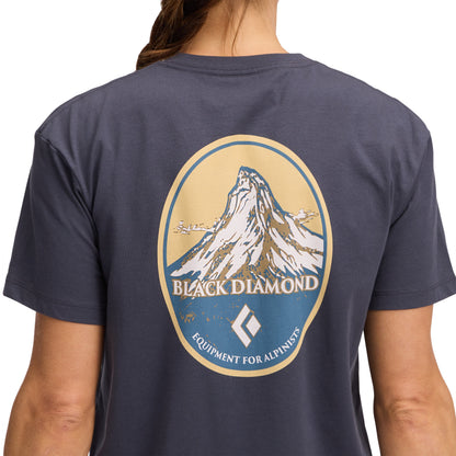 Women's Heritage Badge Short Sleeve Tee | Black Diamond Exclusive