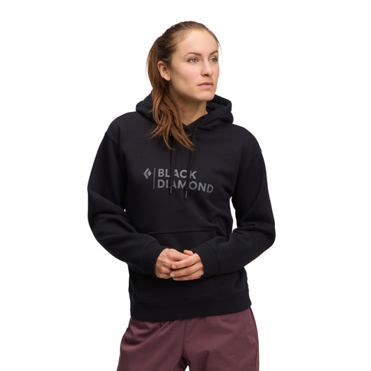 Women's Mini Stacked Pullover Hoody | Black Diamond Value