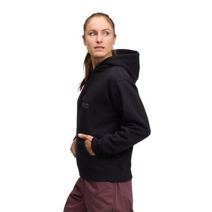 Women's Mini Stacked Pullover Hoody | Black Diamond Value