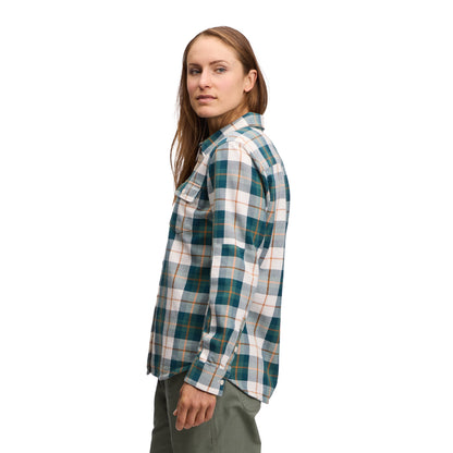 Women's Project Twill Long Sleeve Shirt | Black Diamond Featured