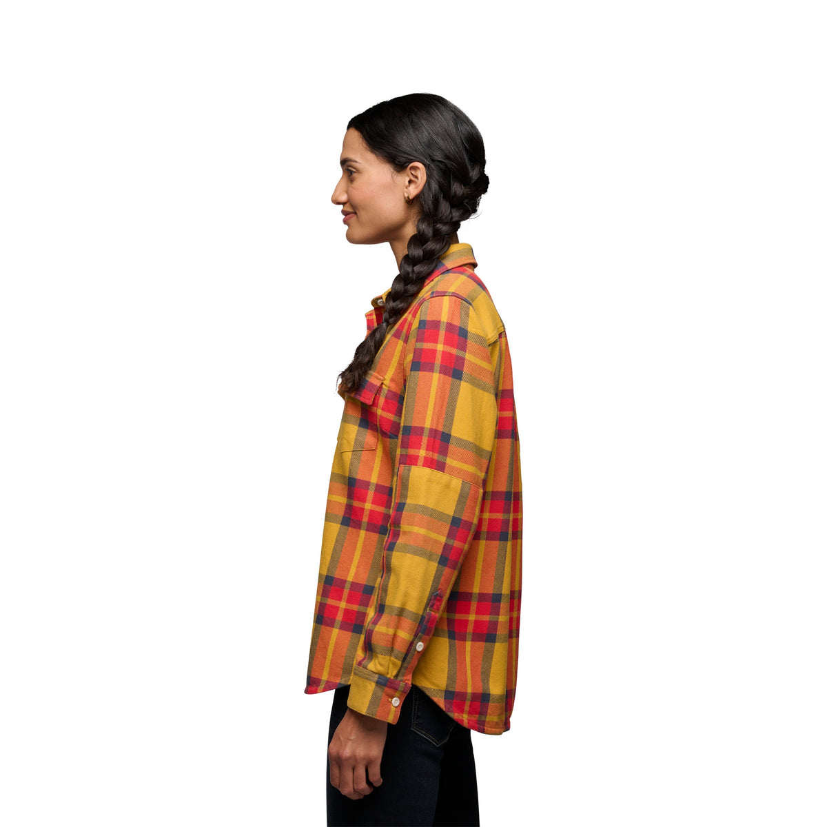 Women's Project Twill Long Sleeve Shirt | Black Diamond Featured