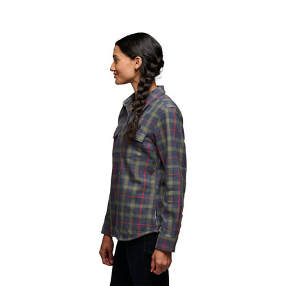 Women's Project Twill Long Sleeve Shirt | Black Diamond Featured