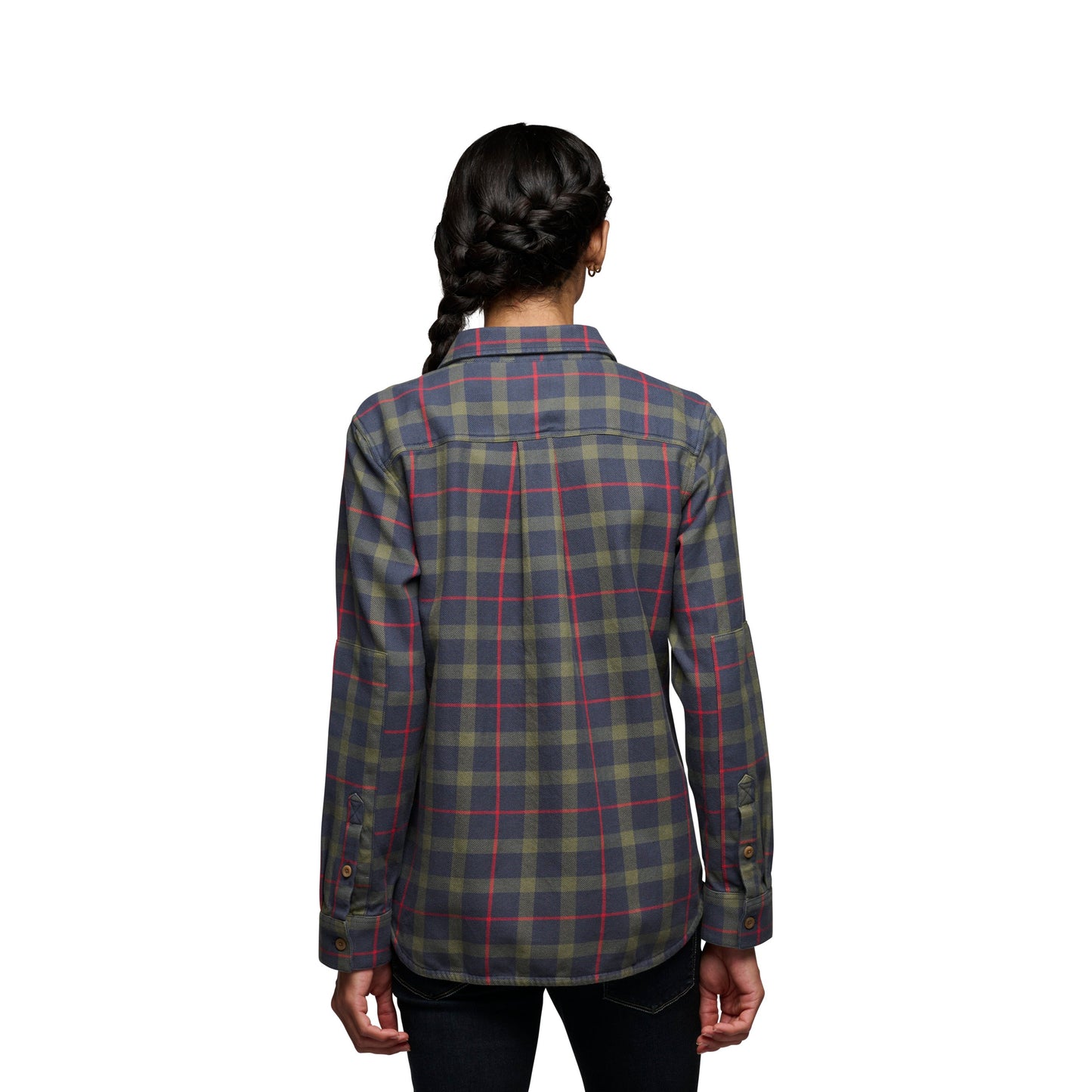 Women's Project Twill Long Sleeve Shirt | Black Diamond Featured