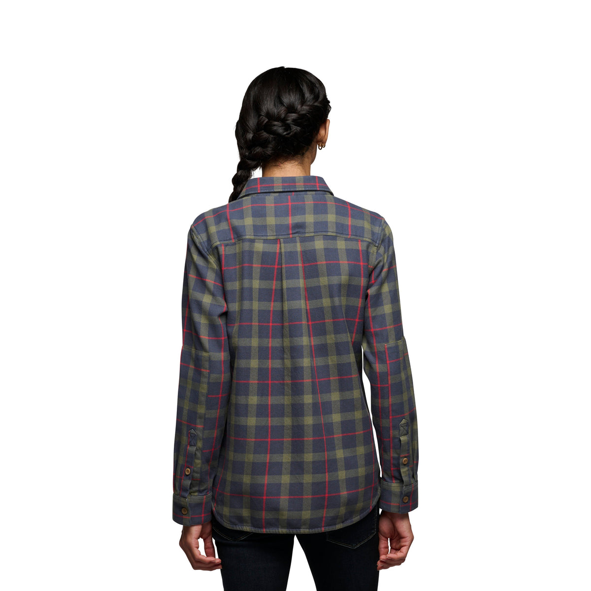 Women's Project Twill Long Sleeve Shirt | Black Diamond Featured
