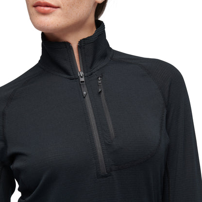 Women's Coefficient LT Quarter Zip Pullover | Black Diamond Trending