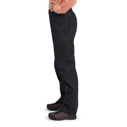 Women's Fineline Stretch Full Zip Pants | Black Diamond Signature