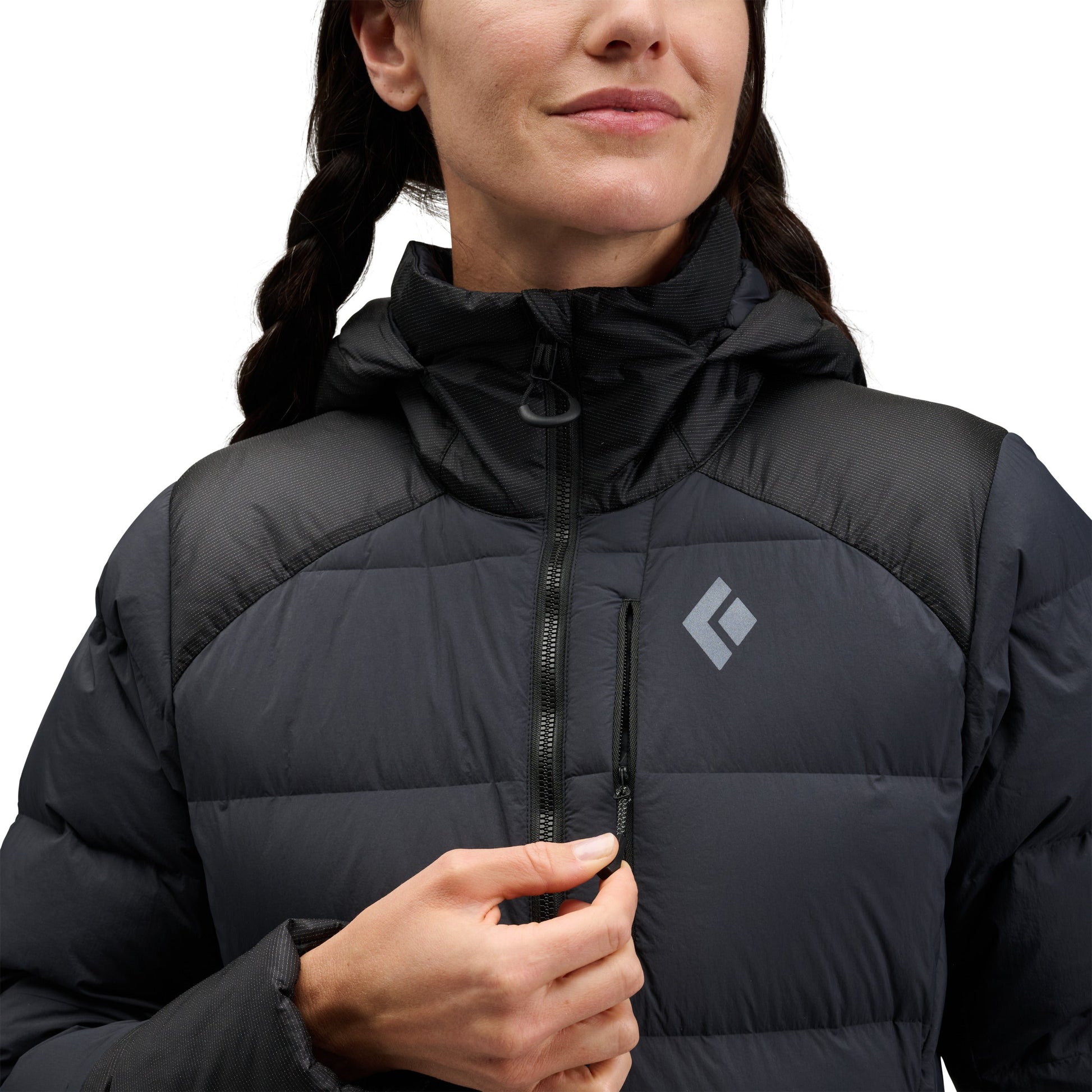 Women's Mission Down 3000 m Hoody | Black Diamond Featured