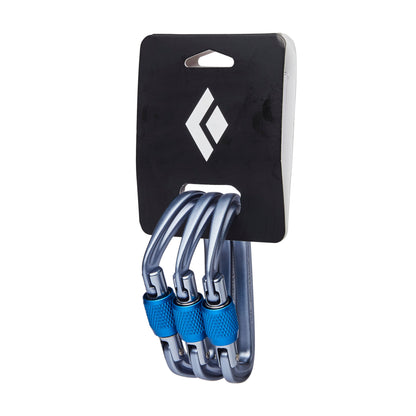 HotForge Screwgate Carabiner 3-Pack | Black Diamond Everyday