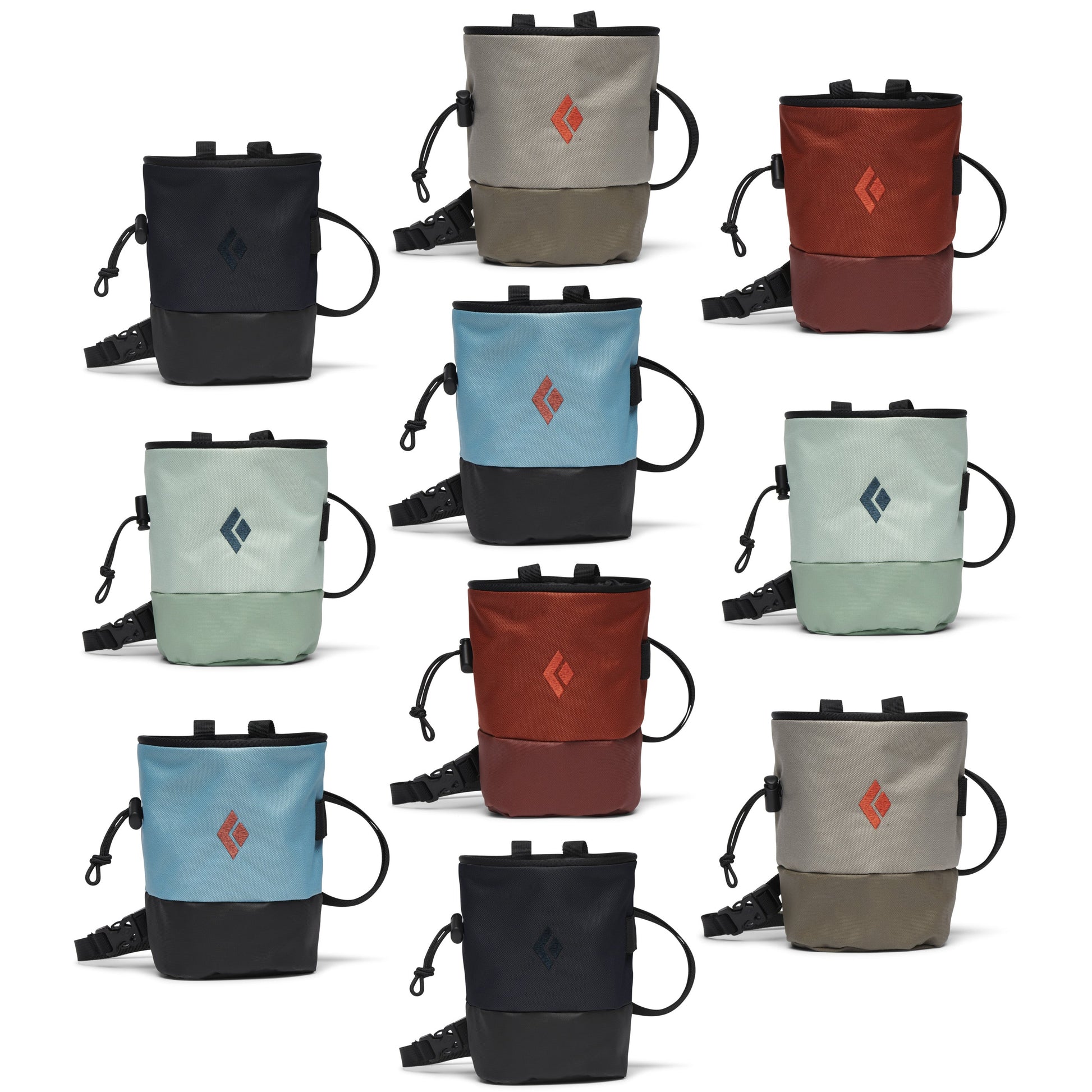 Mojo Zip Chalk Bag 10 Pack | Black Diamond Featured