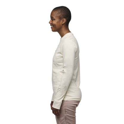 Women's Heritage Wordmark Long Sleeve Tee | Black Diamond Signature