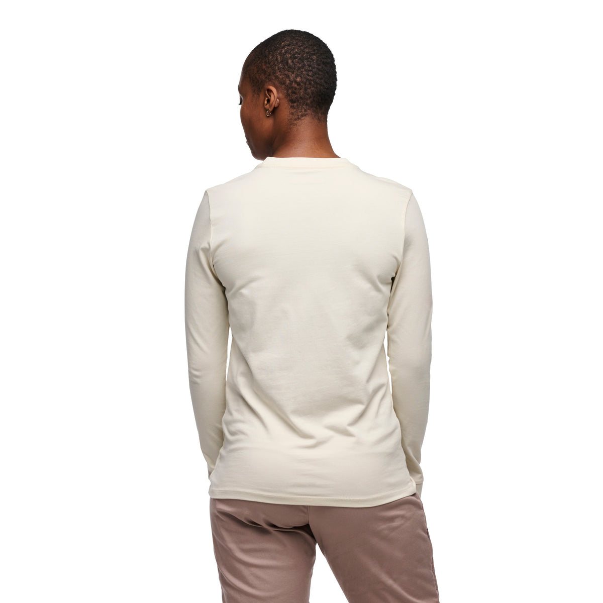 Women's Heritage Wordmark Long Sleeve Tee | Black Diamond Signature