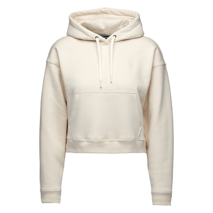 Women's Crop Pullover Hoody | Black Diamond Essential