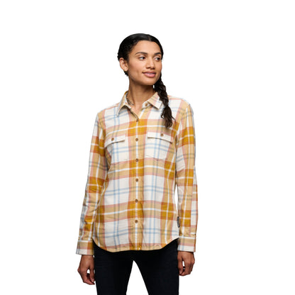 Women's Project Twill Long Sleeve Shirt - Past Season | Black Diamond Everyday