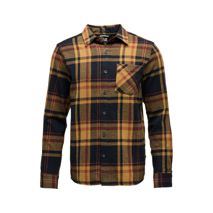 Black-Flax Plaid,S