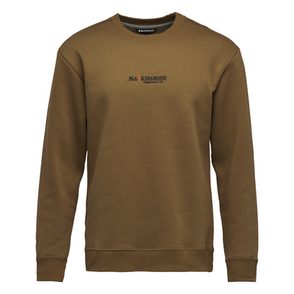 Men's Heritage Wordmark Crewneck | Black Diamond Essential
