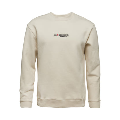Men's Heritage Wordmark Crewneck | Black Diamond Essential