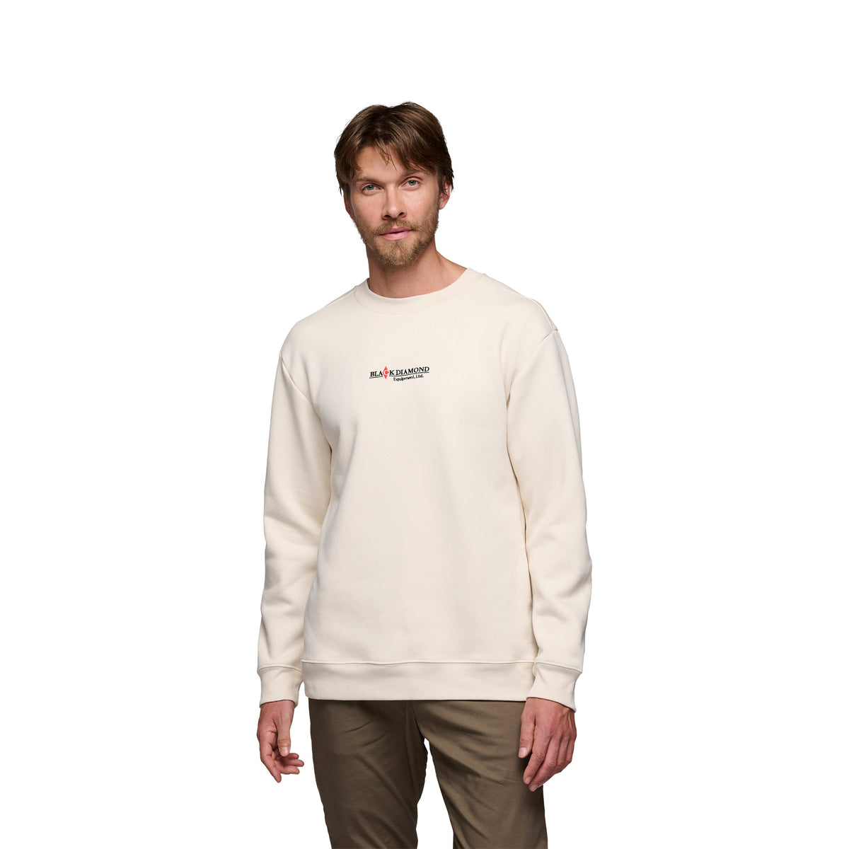 Men's Heritage Wordmark Crewneck | Black Diamond Essential